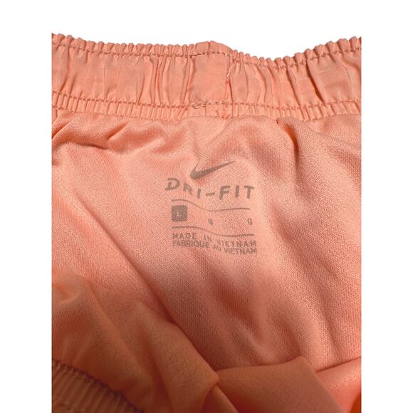 Nike Dri-Fit Vibrant Orange W/ Pink Accents Performance Running Short Large - Picture 4 of 9